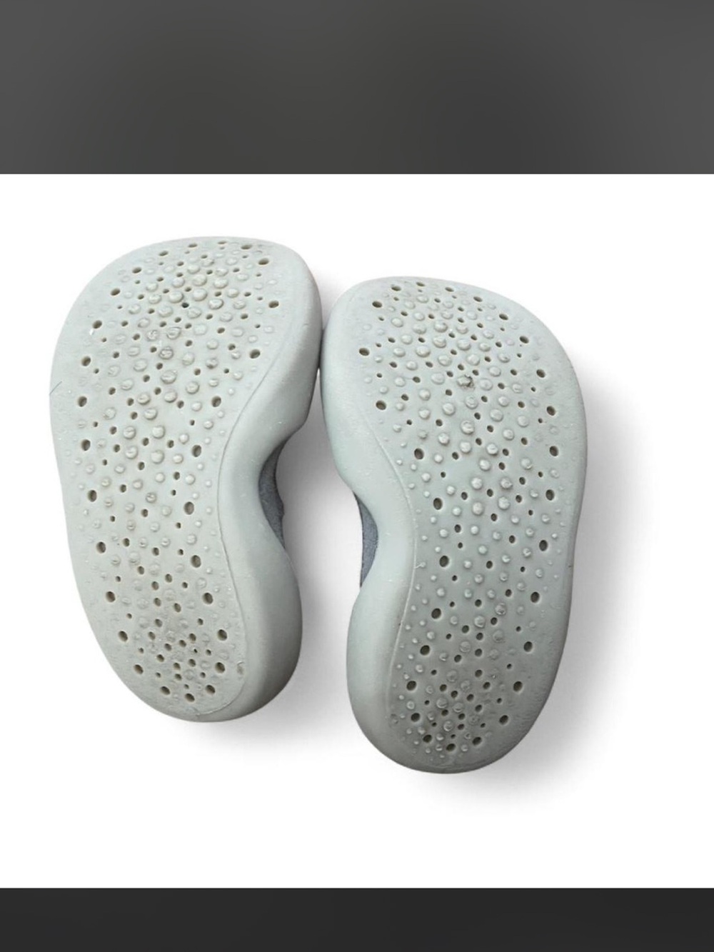 Kids Non-Slip Light Gray Slip-On Shoes
